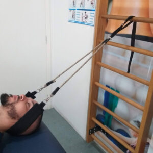 Suporte de tração cervical e descompressão